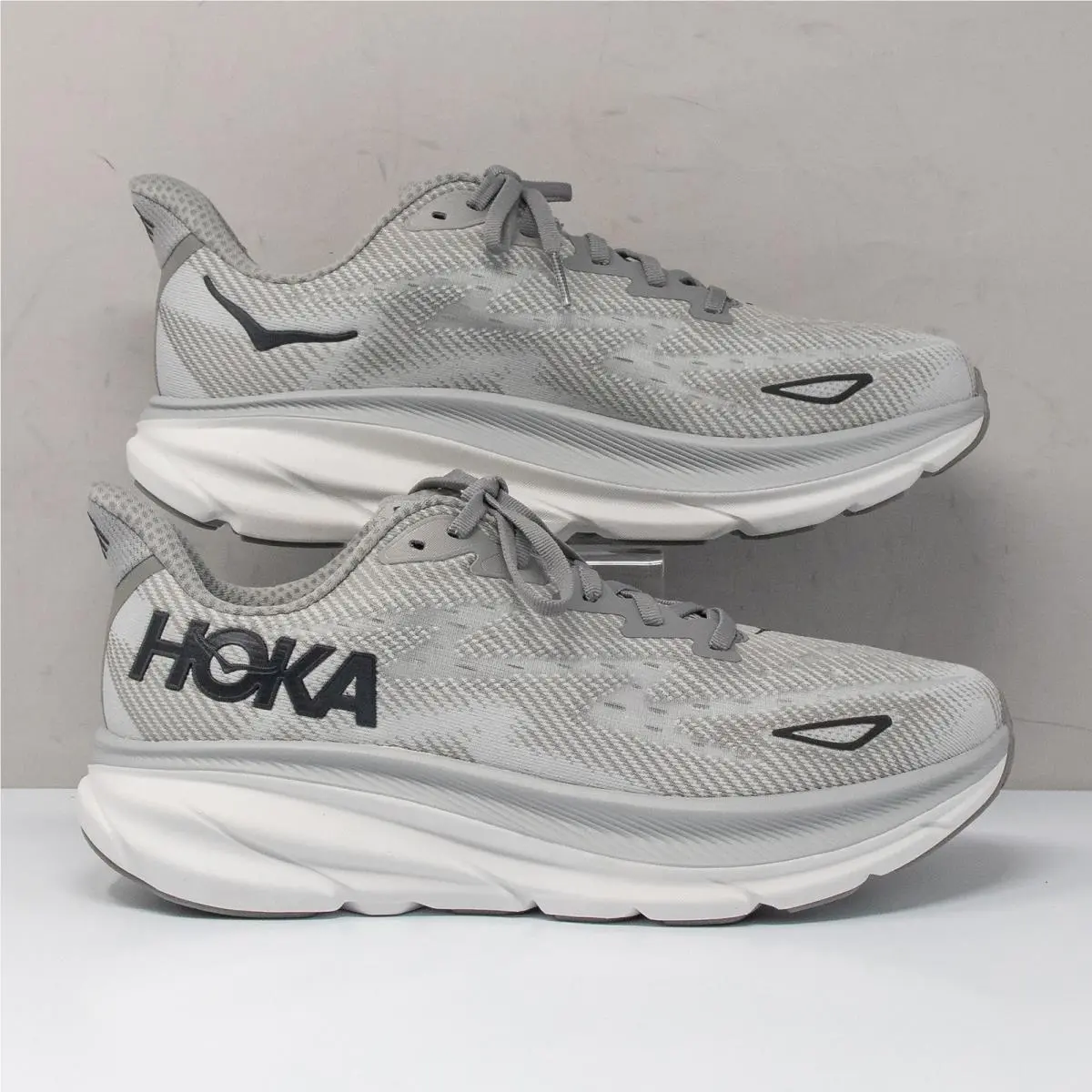 Hoka shoes - Hoka One One Clifton 9 - 1132210-HMBC - Gray (UPC: 196565173553) 0