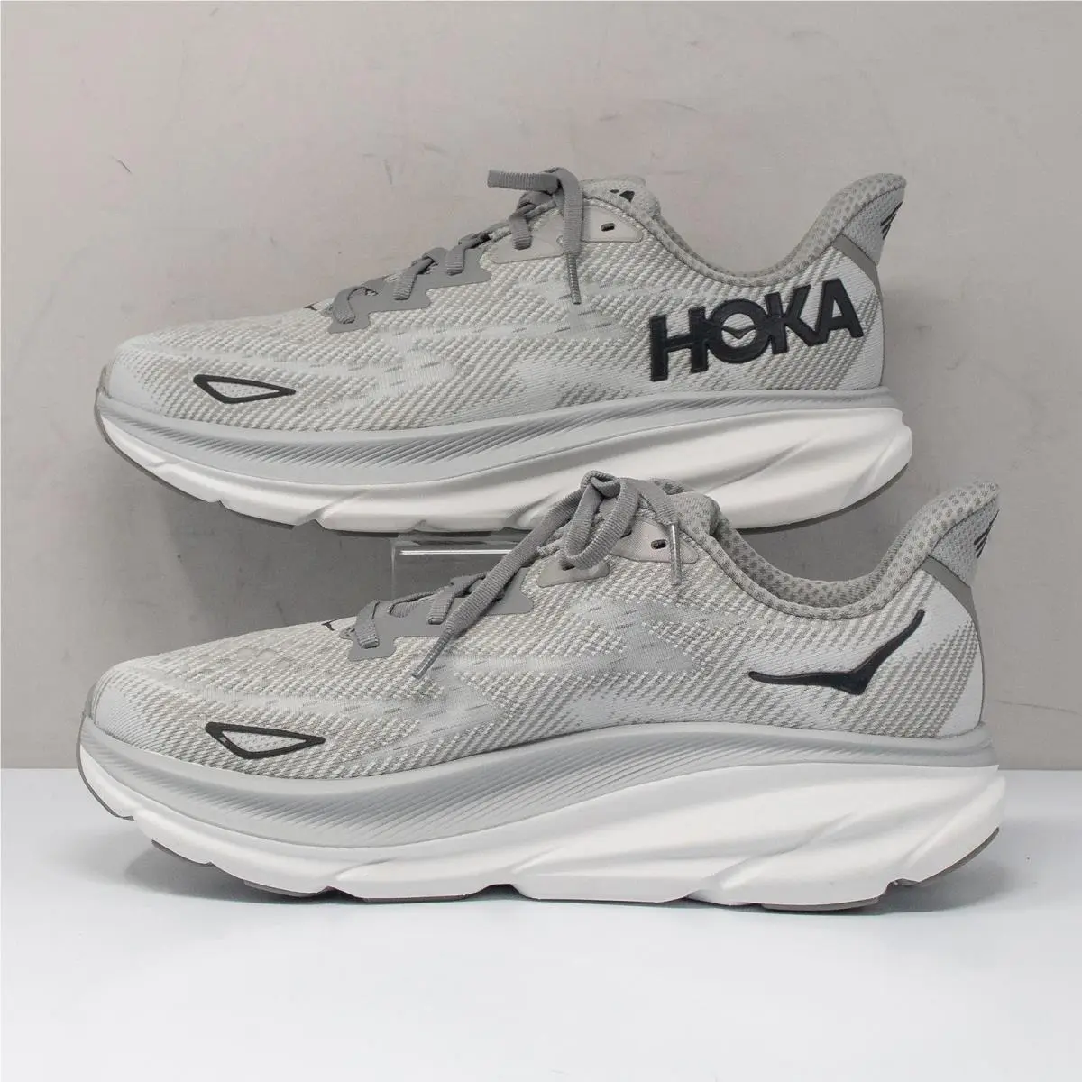 Hoka shoes - Hoka One One Clifton 9 - 1132210-HMBC - Gray (UPC: 196565173553) 1