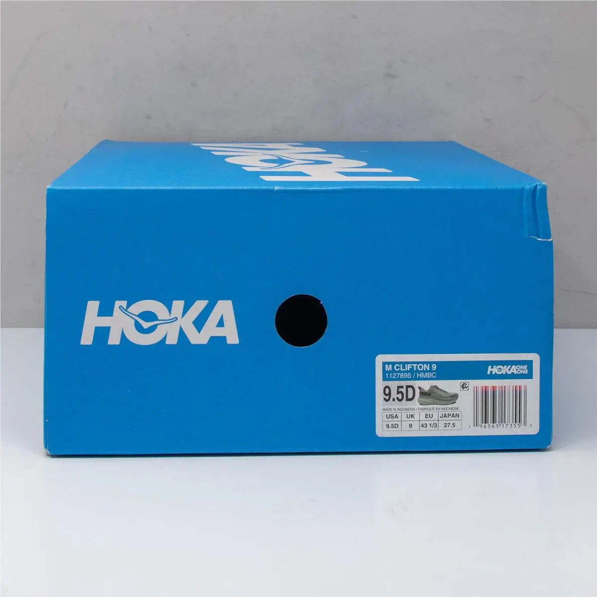 Hoka shoes - Hoka One One Clifton 9 - 1132210-HMBC - Gray (UPC: 196565173553) 5