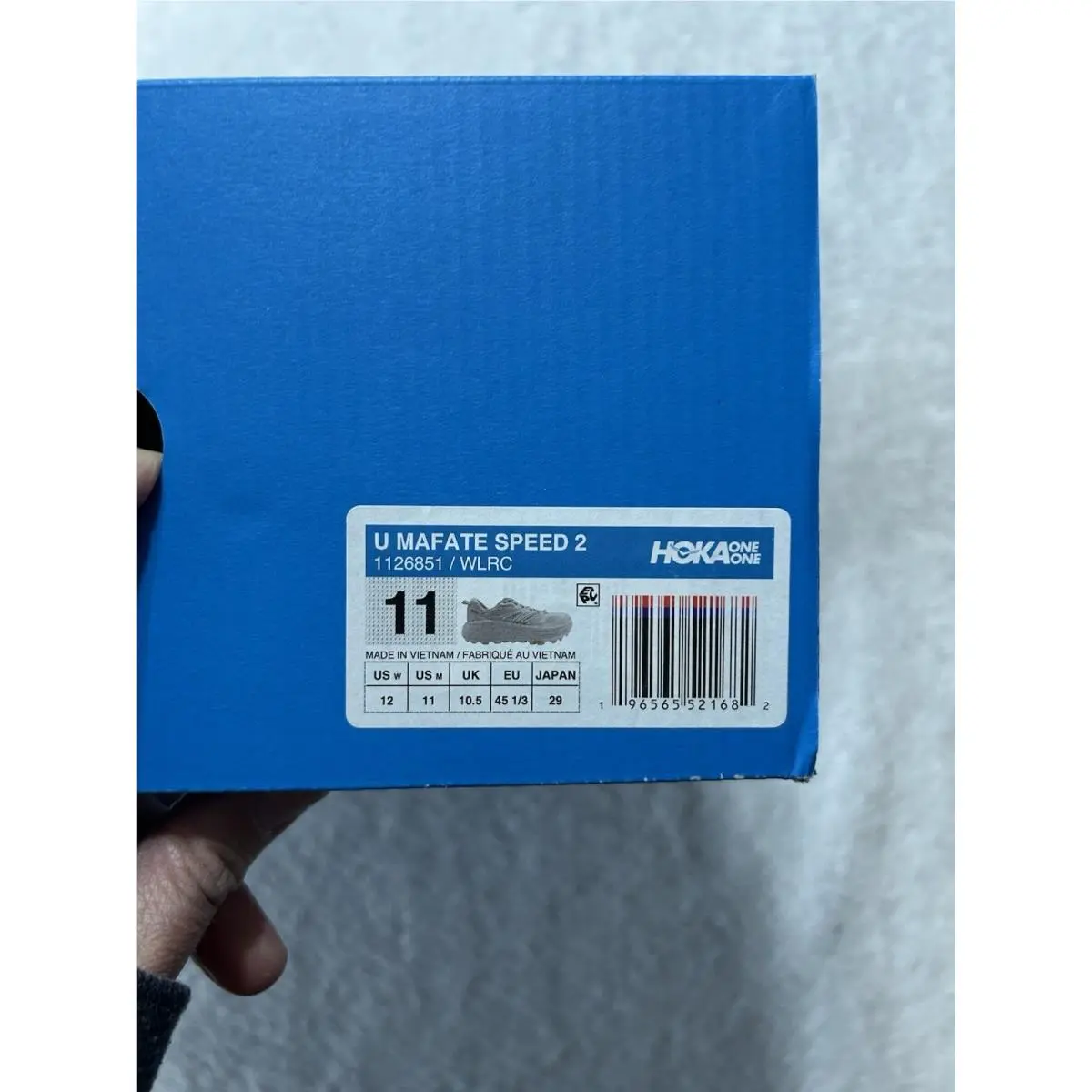 Hoka shoes - Hoka One One Mafate 2 - White 6