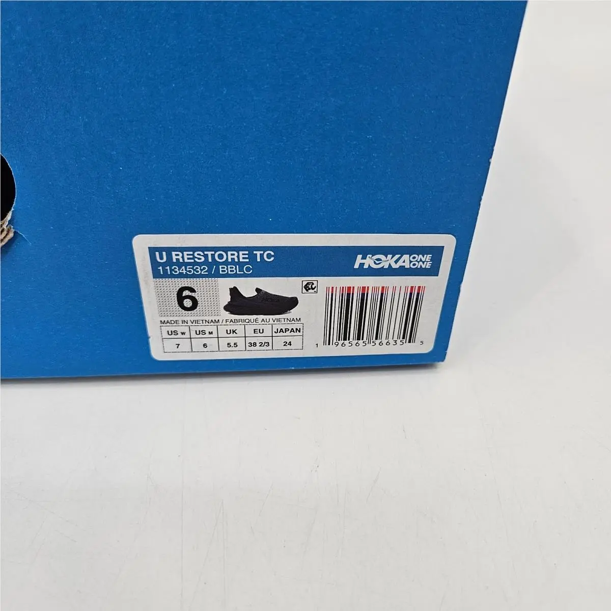 Hoka shoes - Hoka One One Restore TC - 1134532-BBLC - Black 6