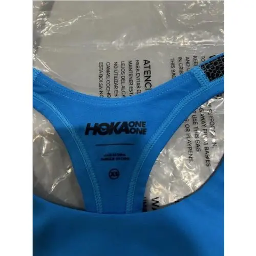 Hoka One One Hoka Women`s Hupana Sports Bra - Size: Women XS - Ibiza Blue