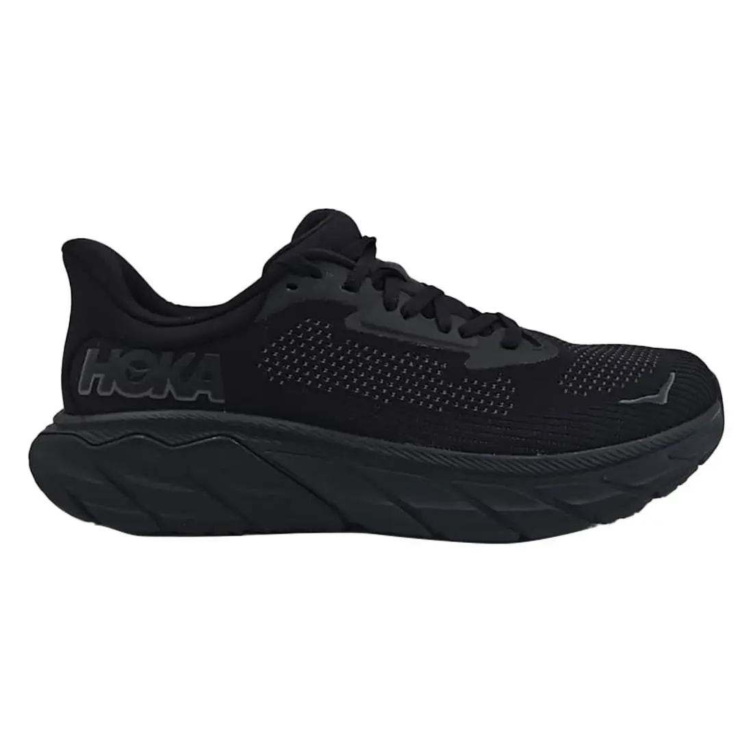 Hoka Arahi 7 Mens Shoes Size 9.5 Color: Black/black