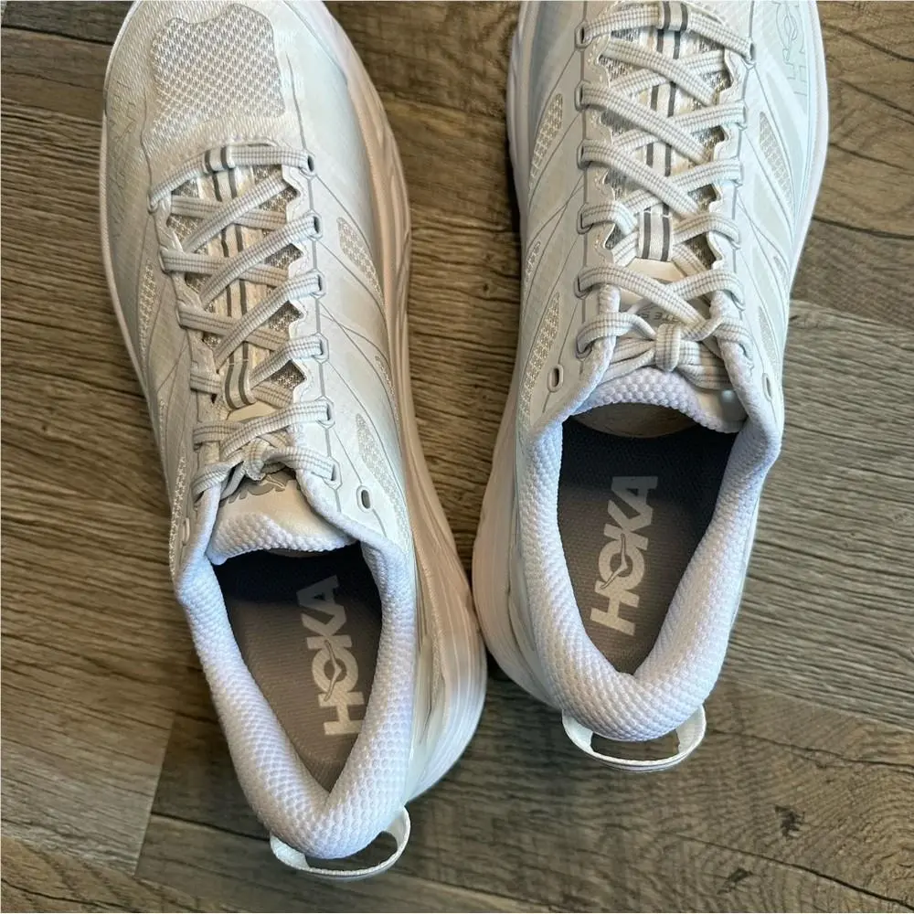 Hoka shoes - White 1