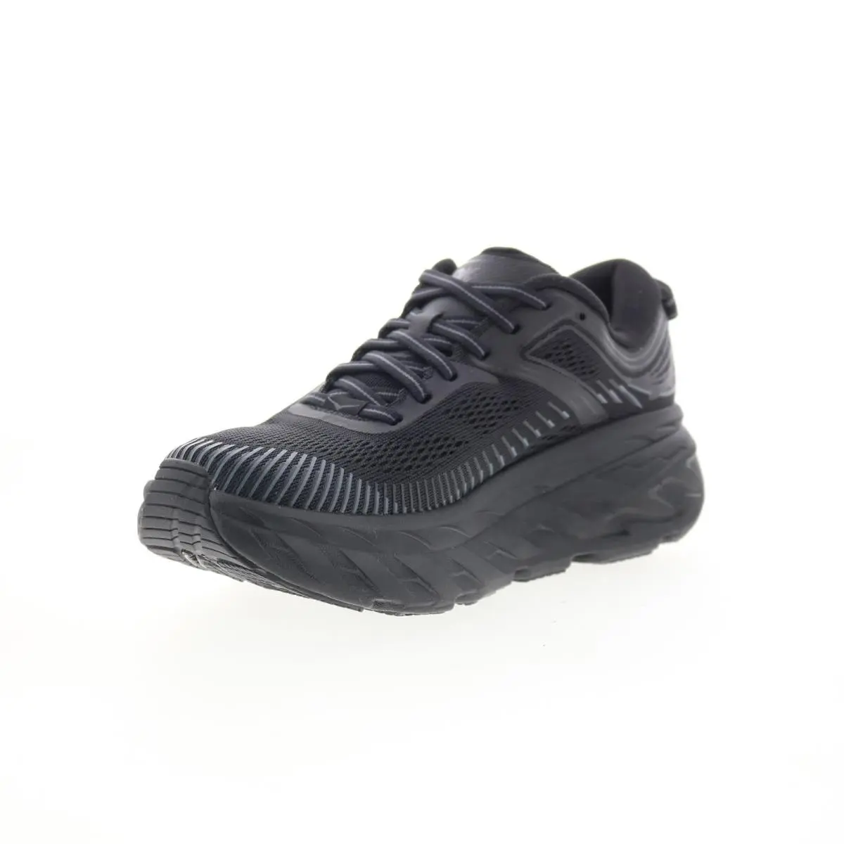Hoka shoes - Hoka One One HOKA Bondi 7 - 1110519-BBLC - Black (UPC: 192410927838) 2