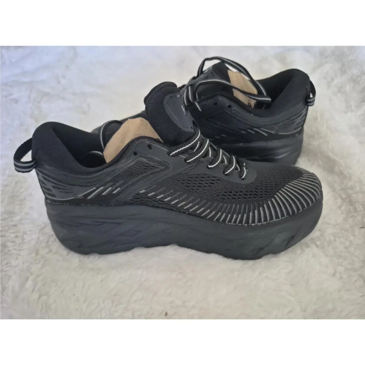 Hoka shoes - Hoka One One HOKA Bondi 7 - 1110519-BBLC - Black 0