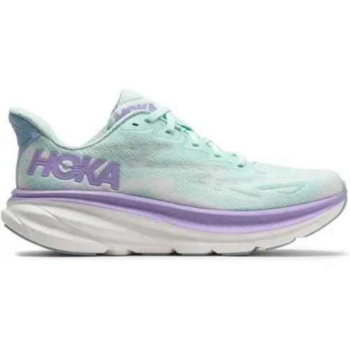 Hoka. Clifton 9 Women’s Running Shoes- Sunlit Ocean/lilac Mist- Size 9.5 M - Sunlit Ocean / Lilac Mist