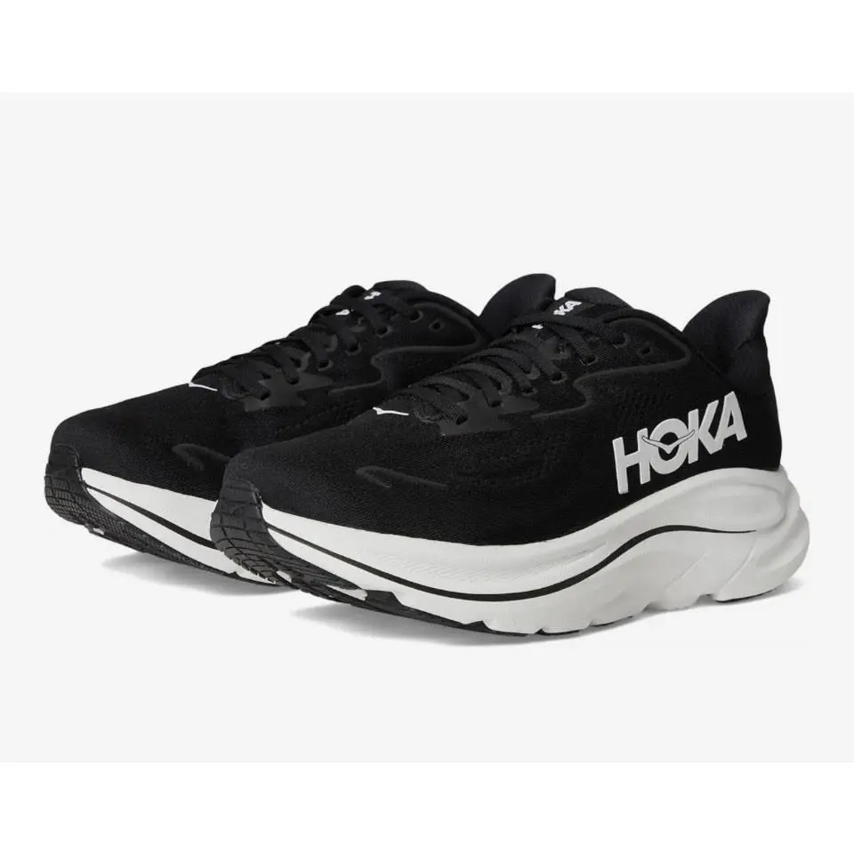 Hoka Bondi 9 Black White Women’s 6.5B