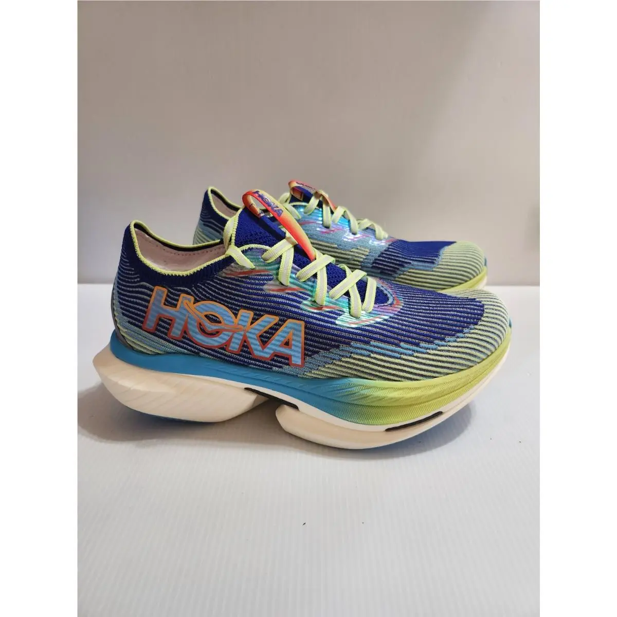 Hoka shoes - Hoka One One Cielo X - 1147910-ENN - Evening Sky/Lettuce 1