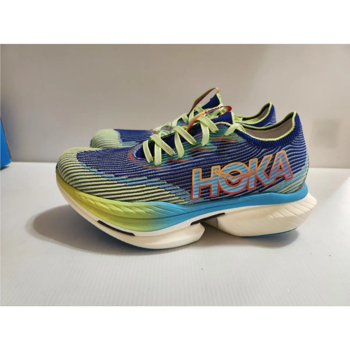 Hoka shoes - Hoka One One Cielo X - 1147910-ENN - Evening Sky/Lettuce 4