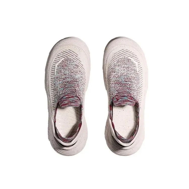 Hoka shoes - Hoka One One Restore TC - Beige/Red 2