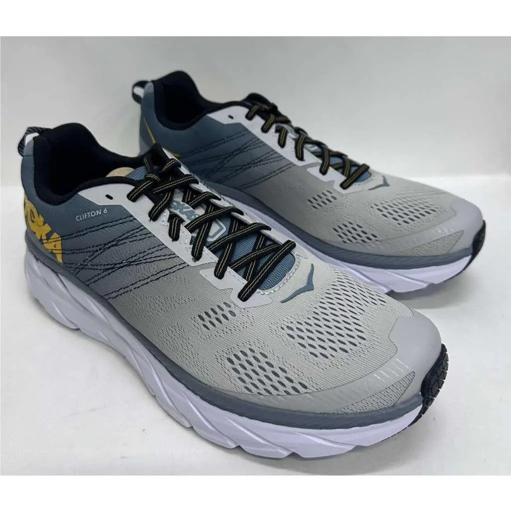 Hoka shoes - Hoka One One Clifton 6 - Gray 3