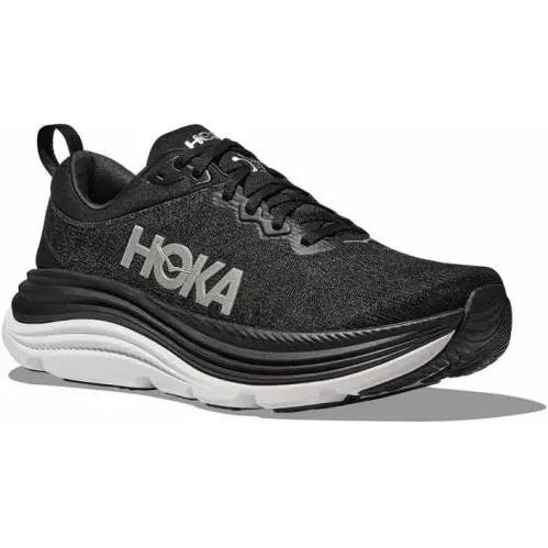 Hoka. Gaviota 5 Men’s Running Shoes- Black White- Size 8 M