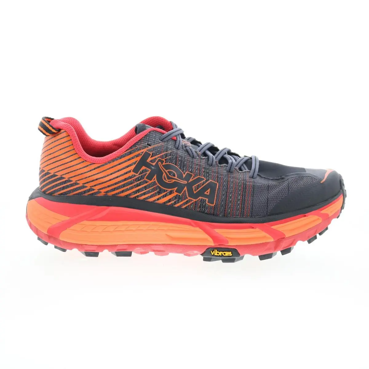 Hoka Evo Mafate 2 1105591-BPRD Mens Black Synthetic Athletic Running Shoes 8