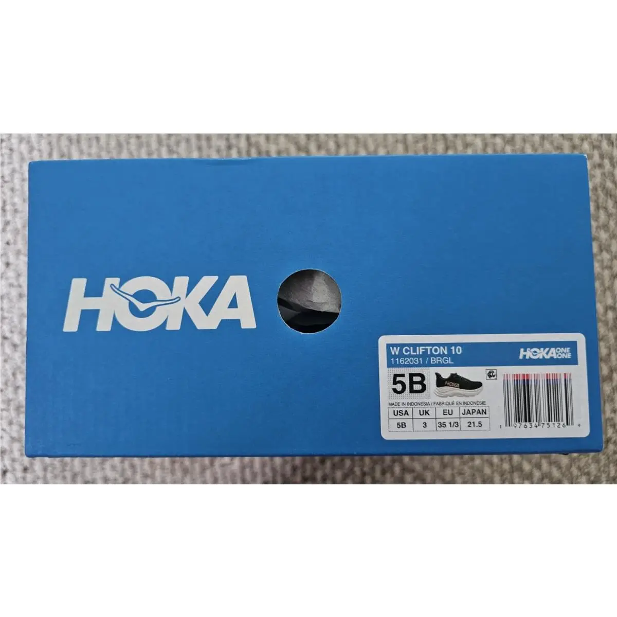 Hoka shoes - Hoka One One HOKA Clifton 10 - 1162031-BRGL - Black (UPC: 628199312928) 5