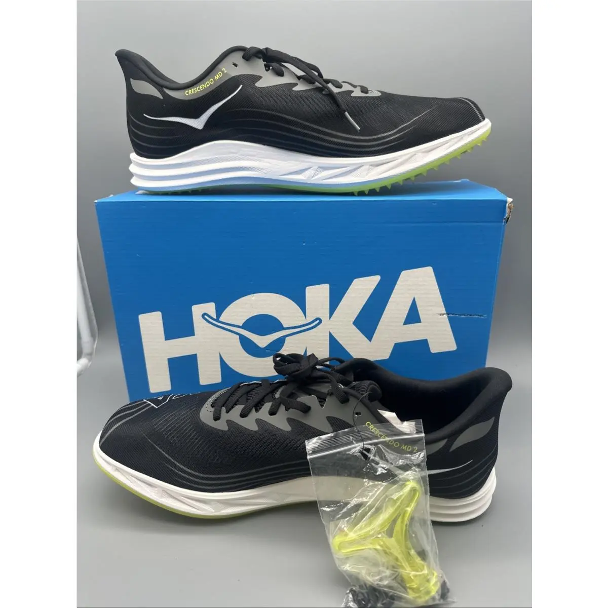 Hoka shoes - Hoka One One Crescendo MD - black / white 1
