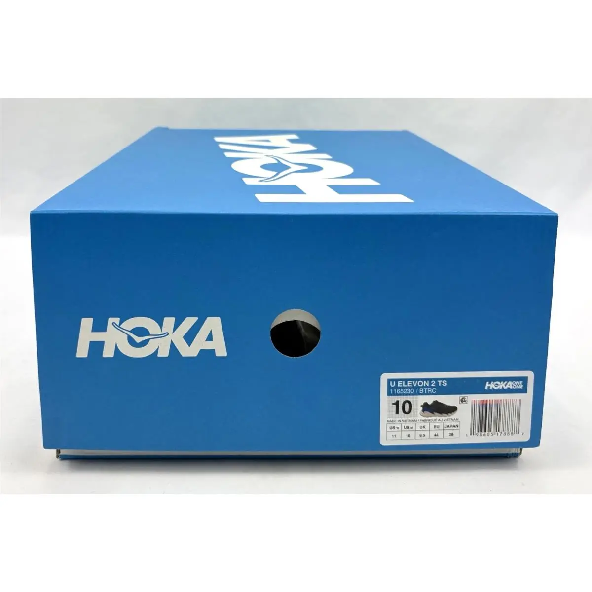 Hoka shoes - Hoka One One U Elevon 2 TS - 1165230 BTRC - Black/Electric Cobalt (UPC: 198605178887) 12