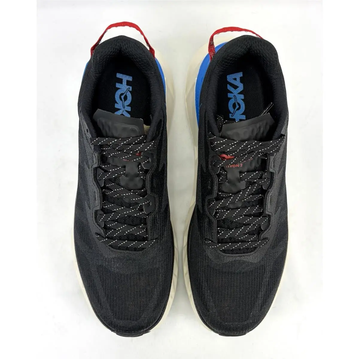 Hoka shoes - Hoka One One U Elevon 2 TS - 1165230 BTRC - Black/Electric Cobalt (UPC: 198605178887) 0