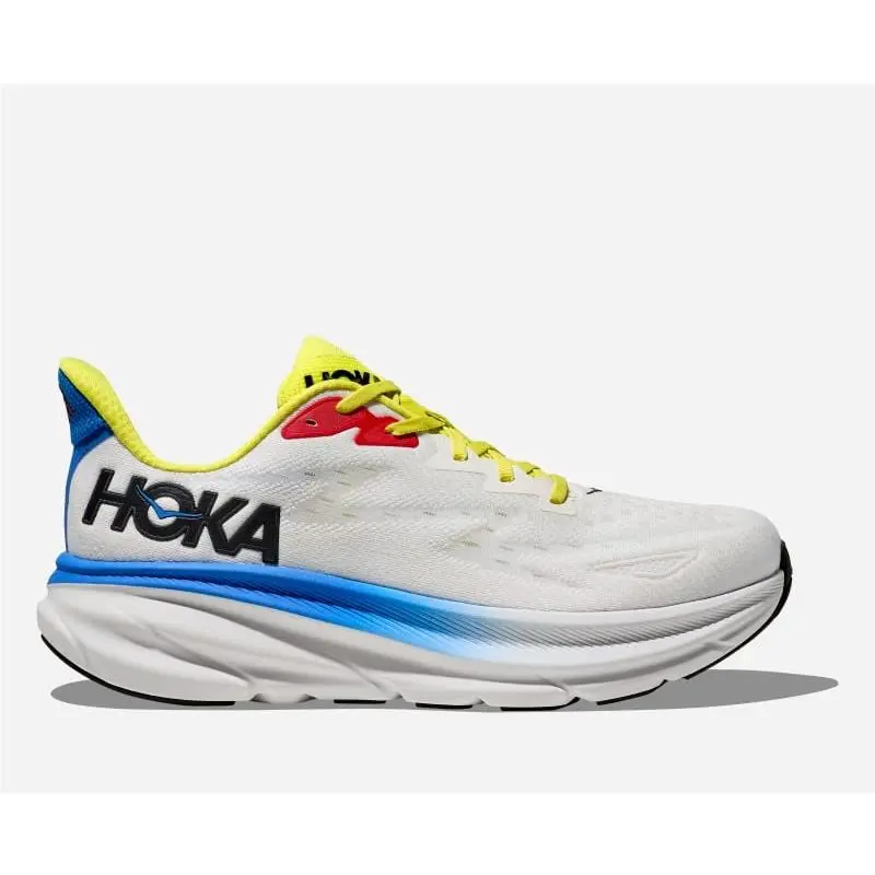 Hoka. Bondi 8 Men’s Running Shoes- Blanc De Blanc Virtual Blue- Size 12.5 M