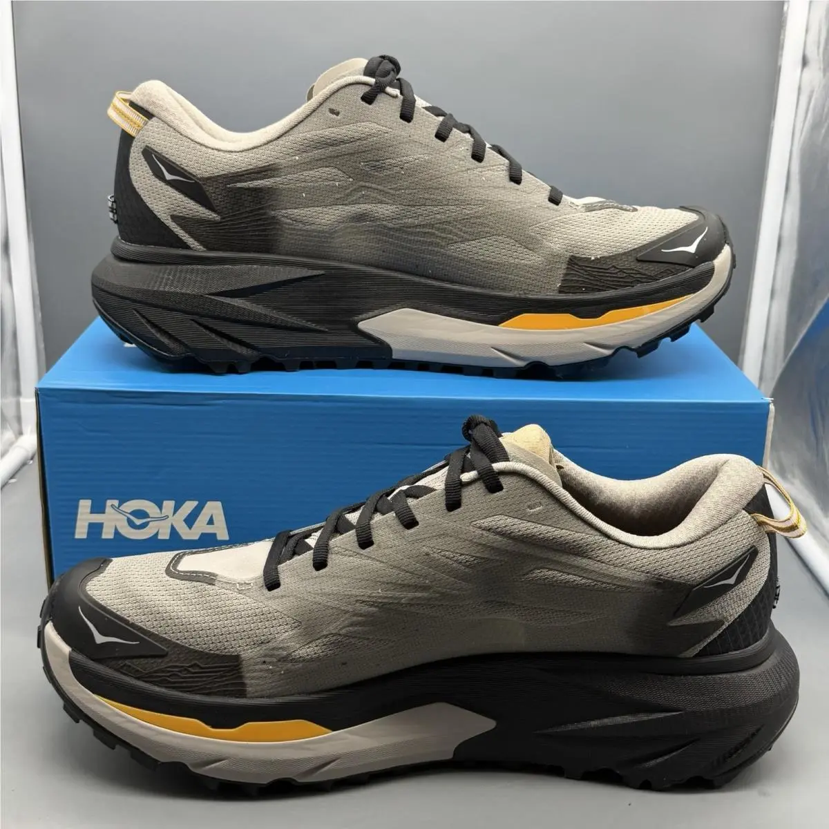 Hoka shoes - Hoka One One Mafate 5 - 1168722 CMNTB - Gray (UPC: 0198605566981) 1