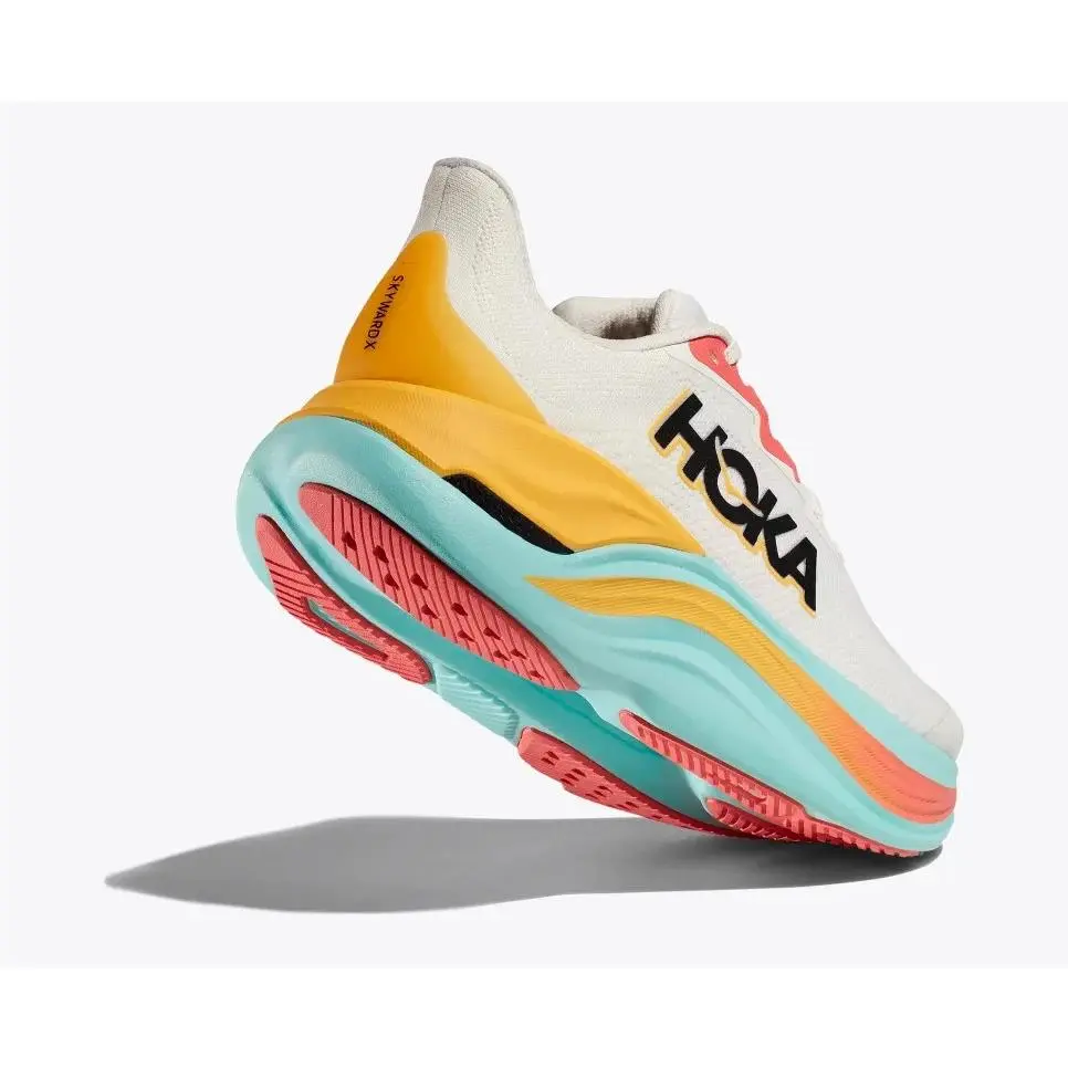 Hoka shoes - Hoka Skyward X - Skyward - 1147912-BSW - Blanc De Blanc/Swim Day (UPC: 197634110561) 1