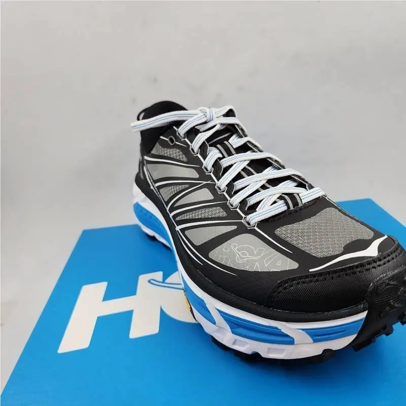 Hoka shoes - black white 11