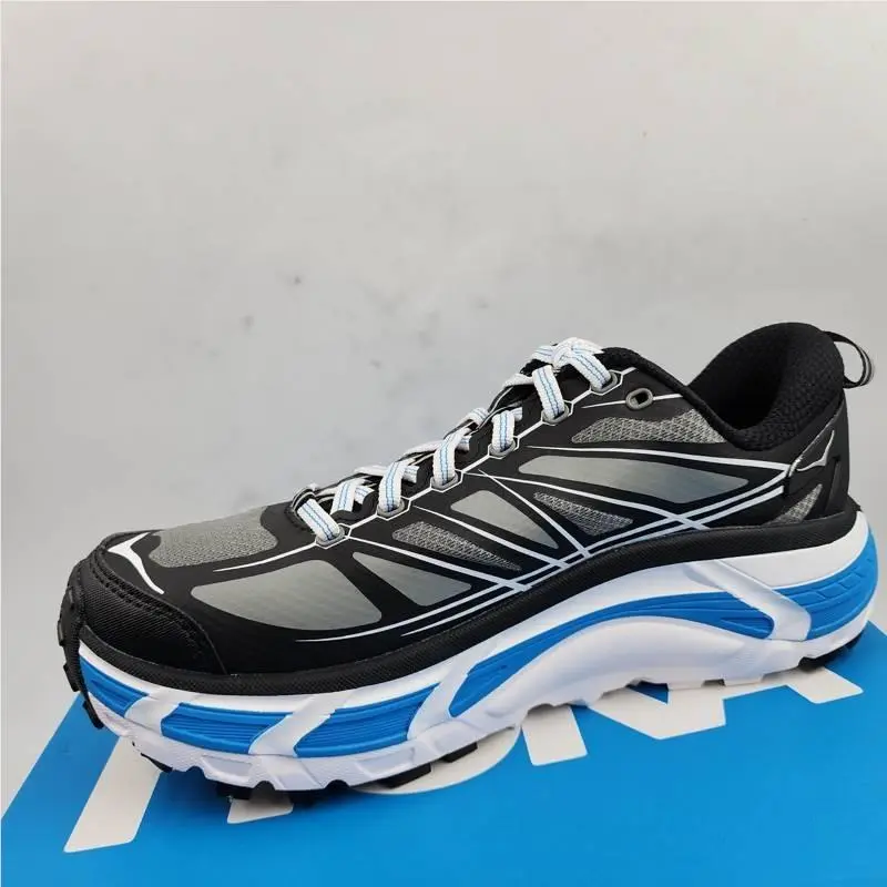 Hoka shoes - black white 15