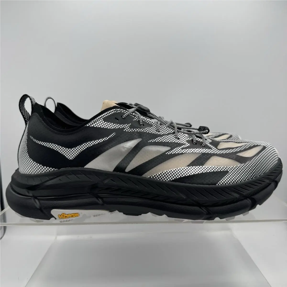 Hoka One Mafate Speed 4 Lite Black White 1168971 Bwht Men’s Size 12