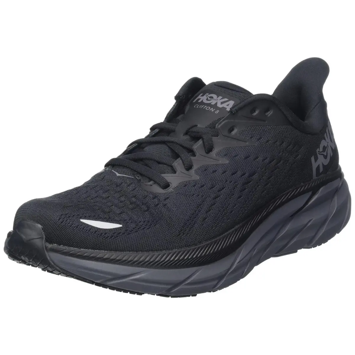 Hoka One Men`s Clifton Shoes Black/black 10