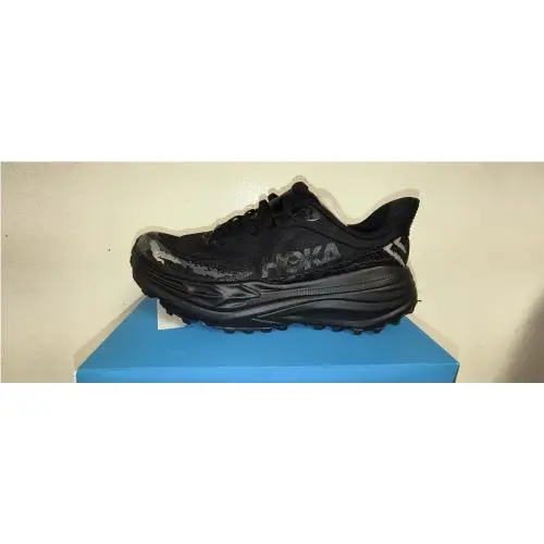Hoka One One Stinson 7 Triple Black Men`s Size 11D