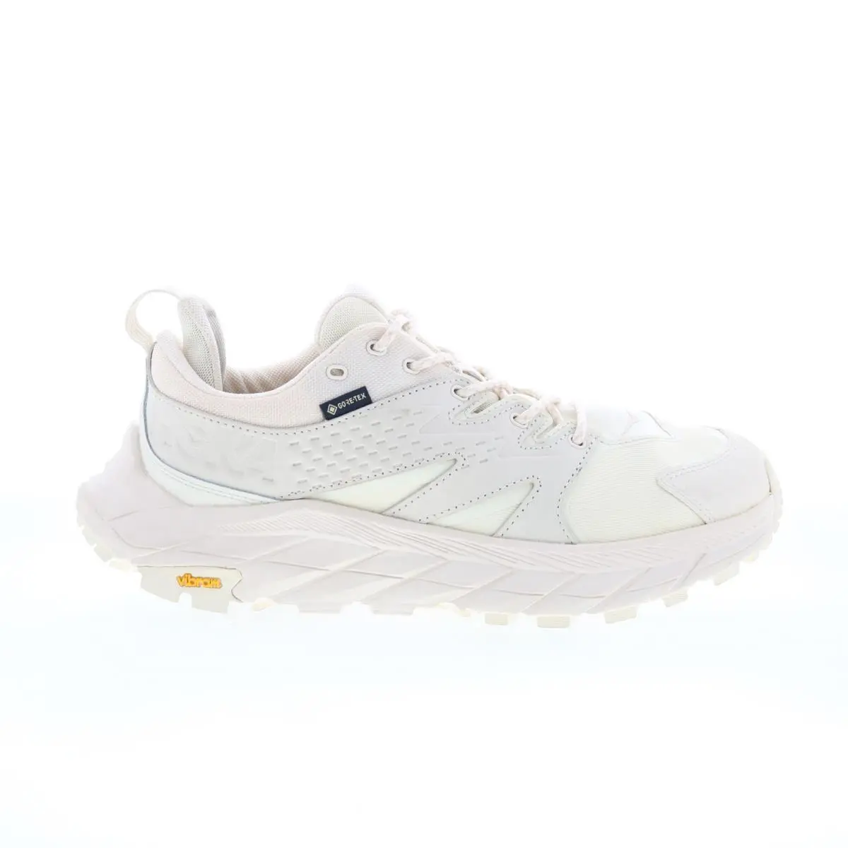 Hoka Anacapa Low Gtx 1136670-ESSN Mens Beige Leather Athletic Hiking Shoes 8