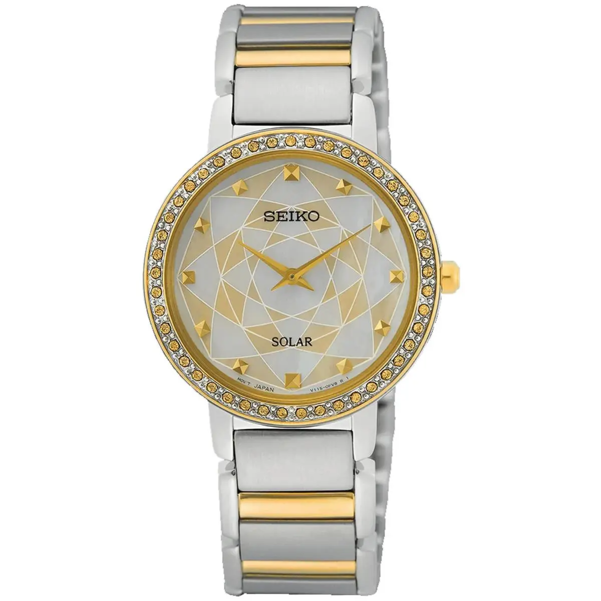 Seiko Women`s Discover More Multicolor Dial Watch - SUP454