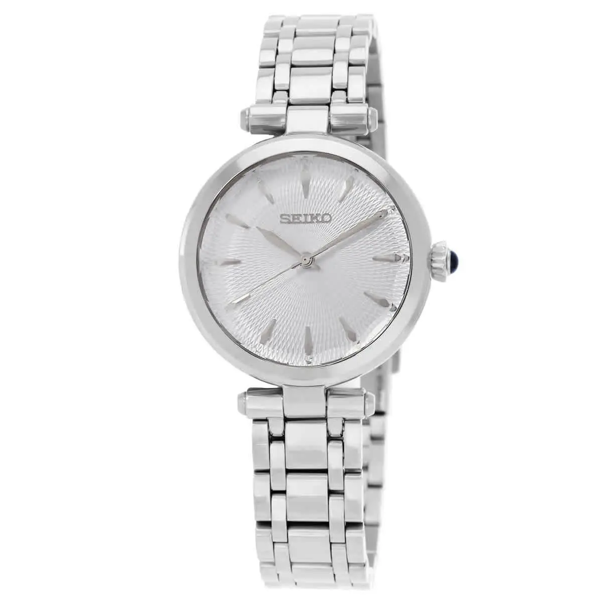 Seiko SRZ553P1 Discover More Light Blue Dial 30 mm Women`s Watch