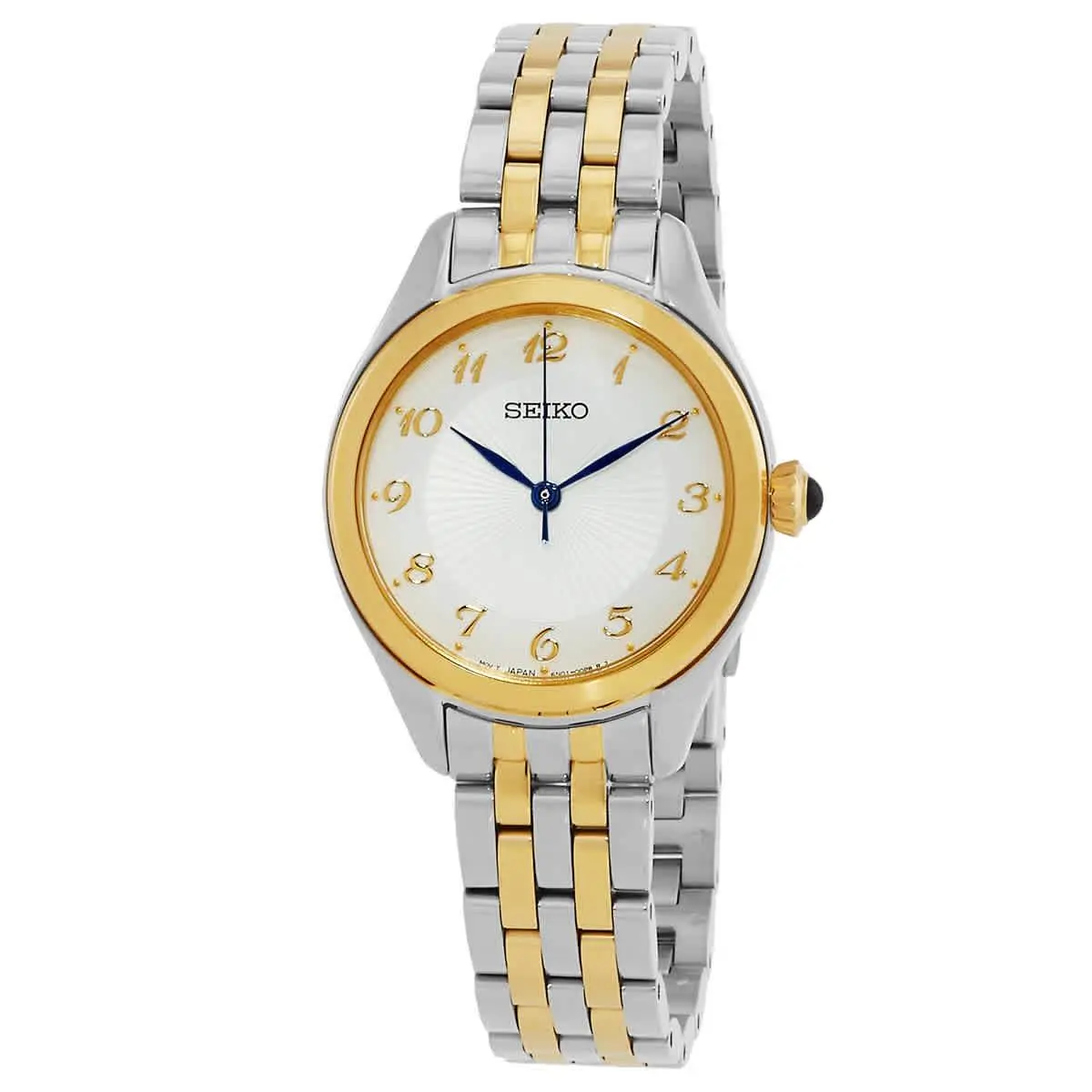 Quartz Silver Dial Two-tone Ladies Watch SUR380P1 by Seiko