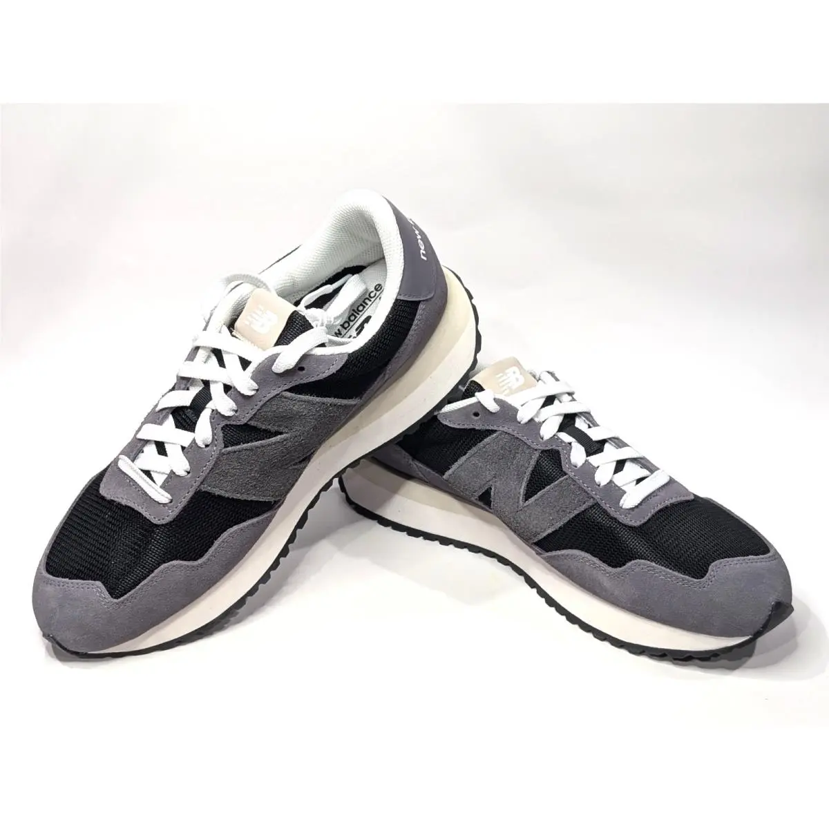 New Balance 237 Grey/black Men`s Low Top Sneakers - Asst Sizes M23718J