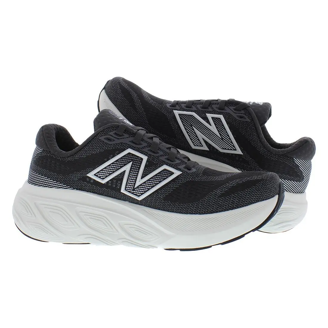 New Balance shoes - Black/White, Main: Black 1