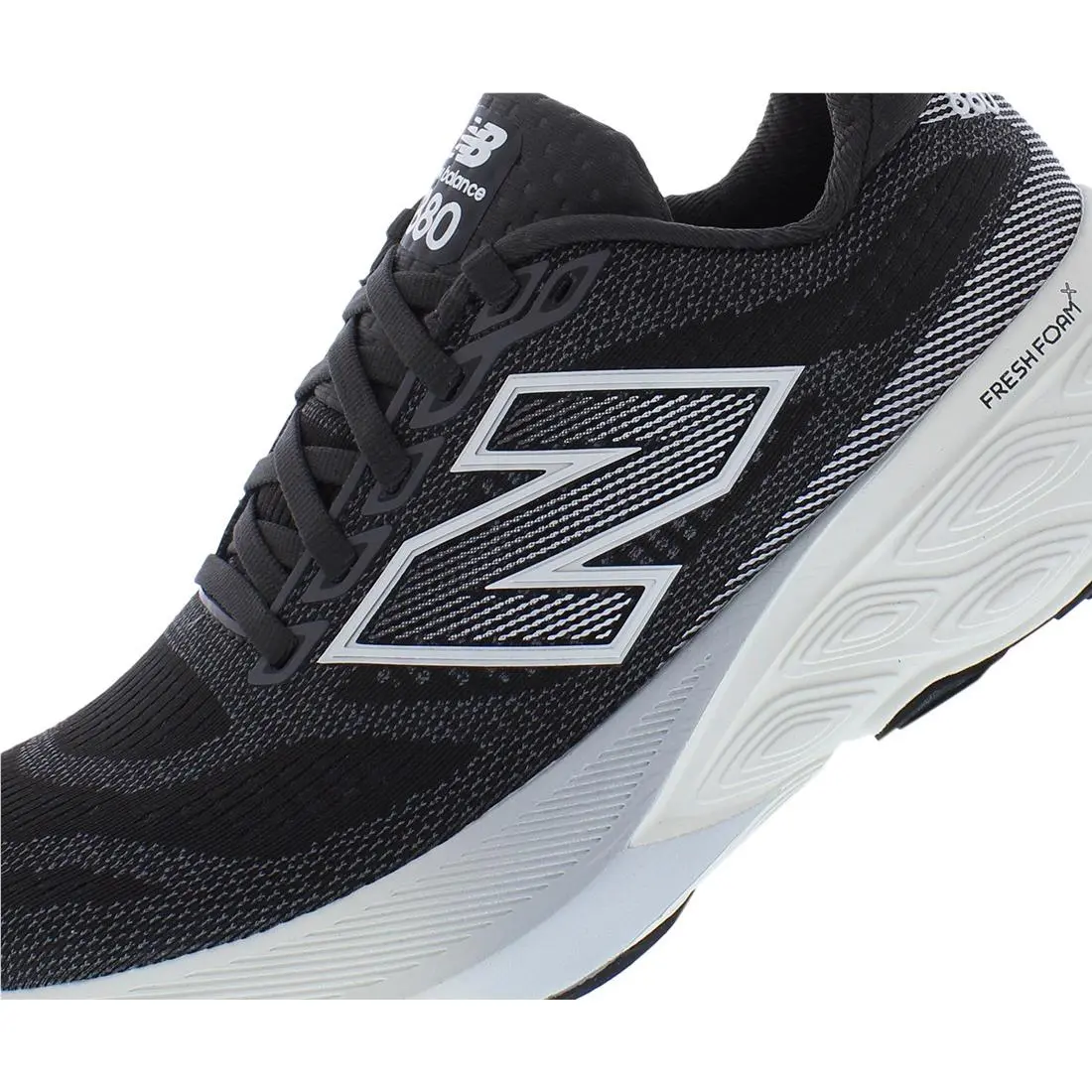 New Balance shoes - Black/White, Main: Black 3