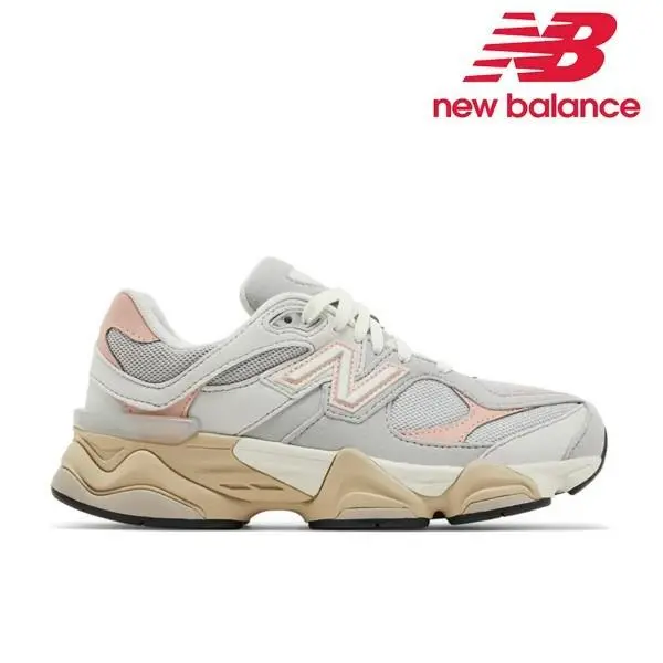 New Balance shoes - NEW BALANCE 9060 GS - GREY PINK 4