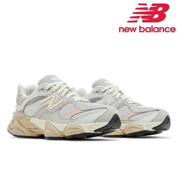 New Balance shoes - NEW BALANCE 9060 GS - GREY PINK 6