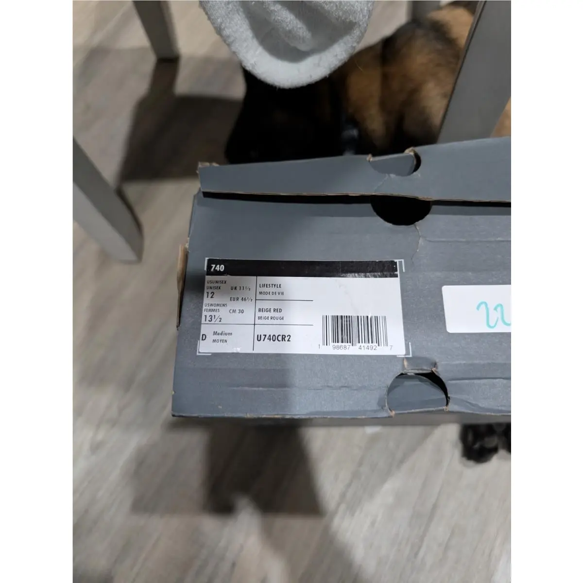New Balance shoes - New Balance 740 - U740CR2 - Ivory 7
