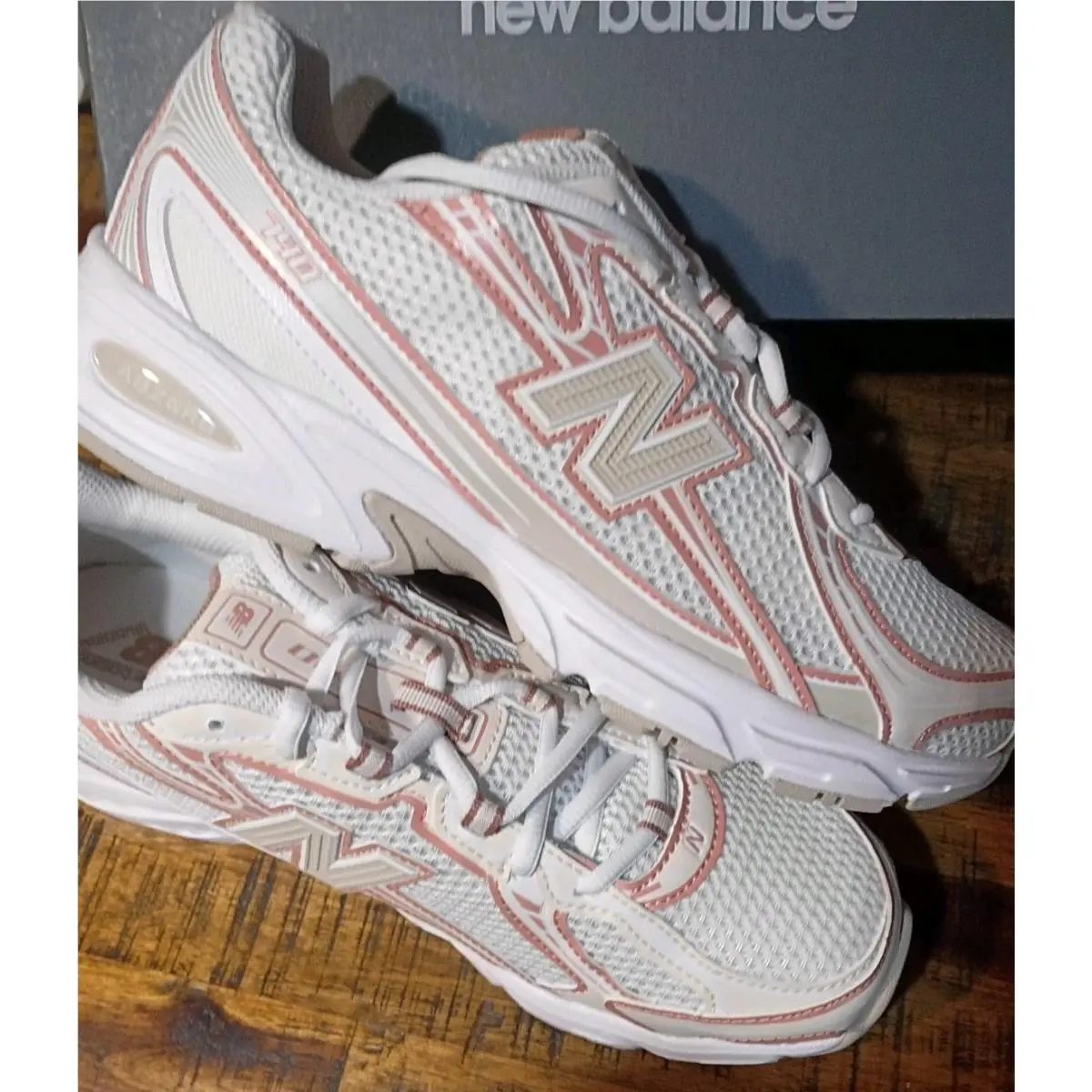 Mens New Balance 740 Retro Cushioned Reflective Running Shoe Terra Cotta Sz 10