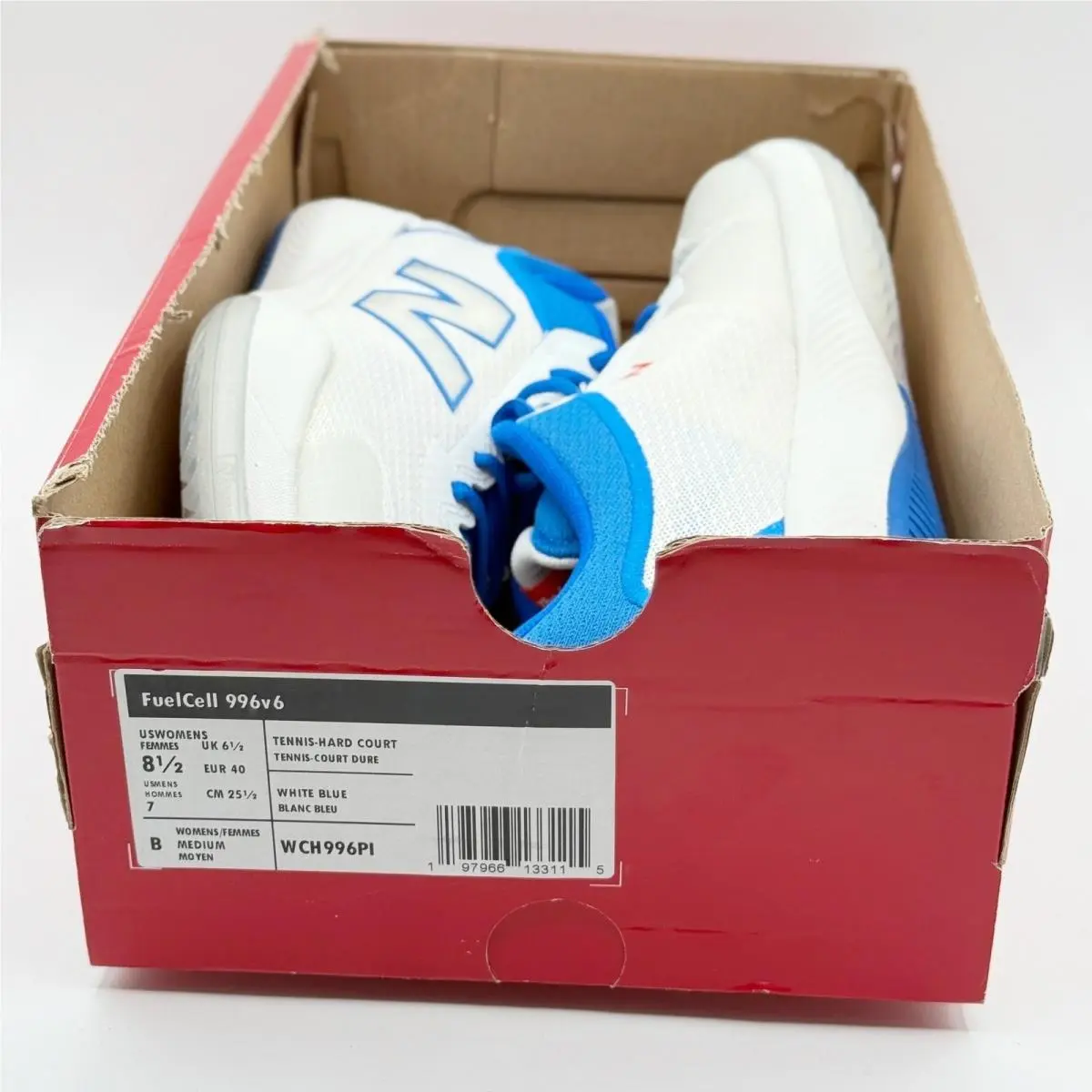 New Balance shoes - New Balance FuelCell 996v6 - FuelCell - WCH996PI - White (UPC: 197966133115) 0