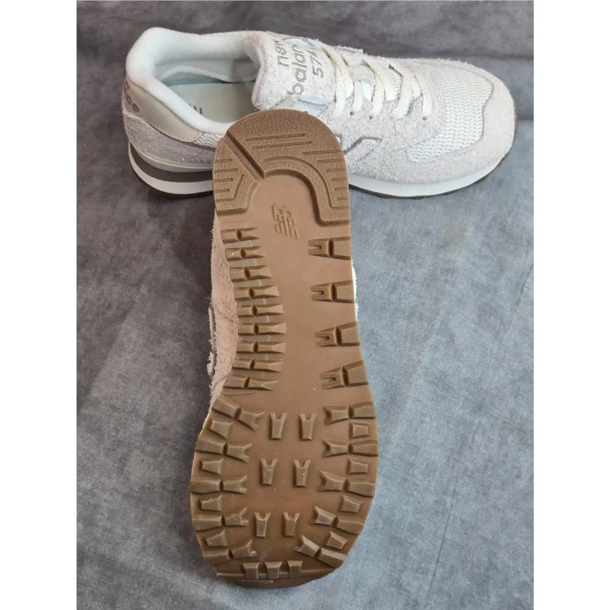 New Balance shoes - New Balance 574+ - WL574BEM - White 1