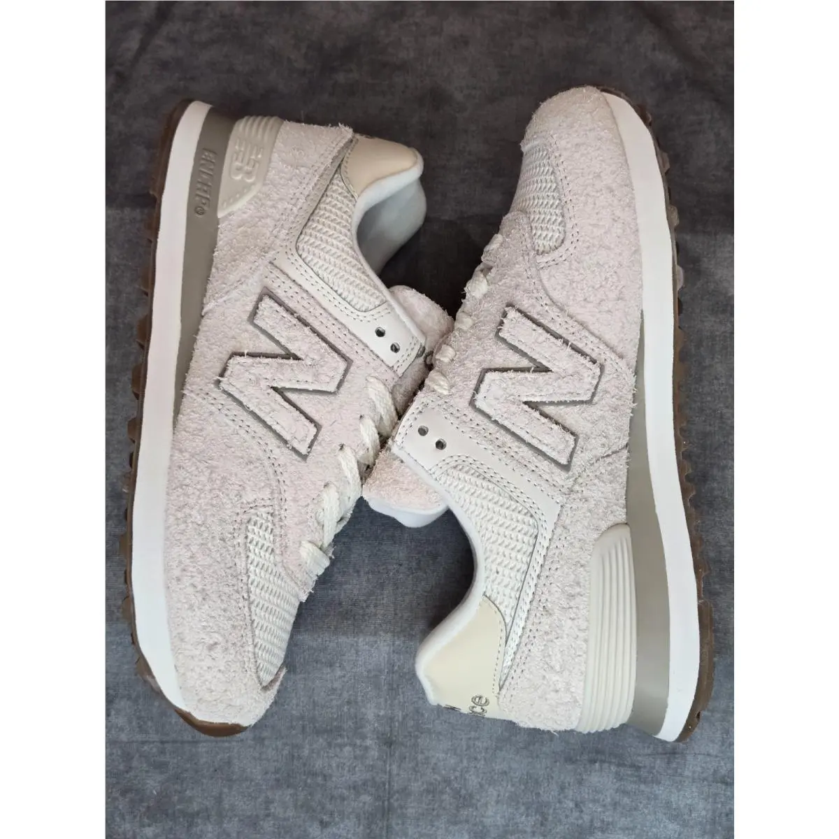 New Balance shoes - New Balance 574+ - WL574BEM - White 3