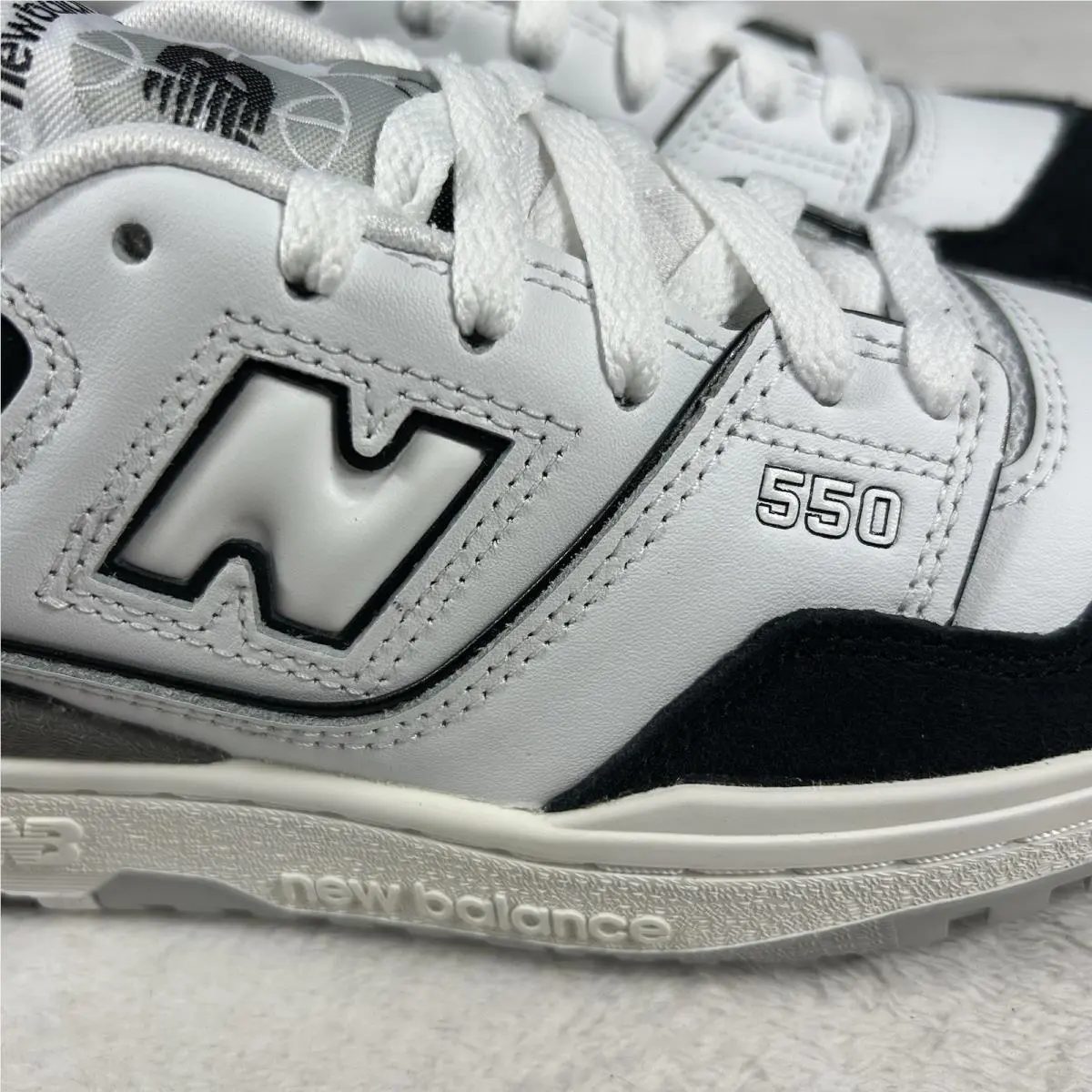 New Balance shoes - New Balance 550 - White/Black/Rain Cloud (UPC: 0196307271073) 10