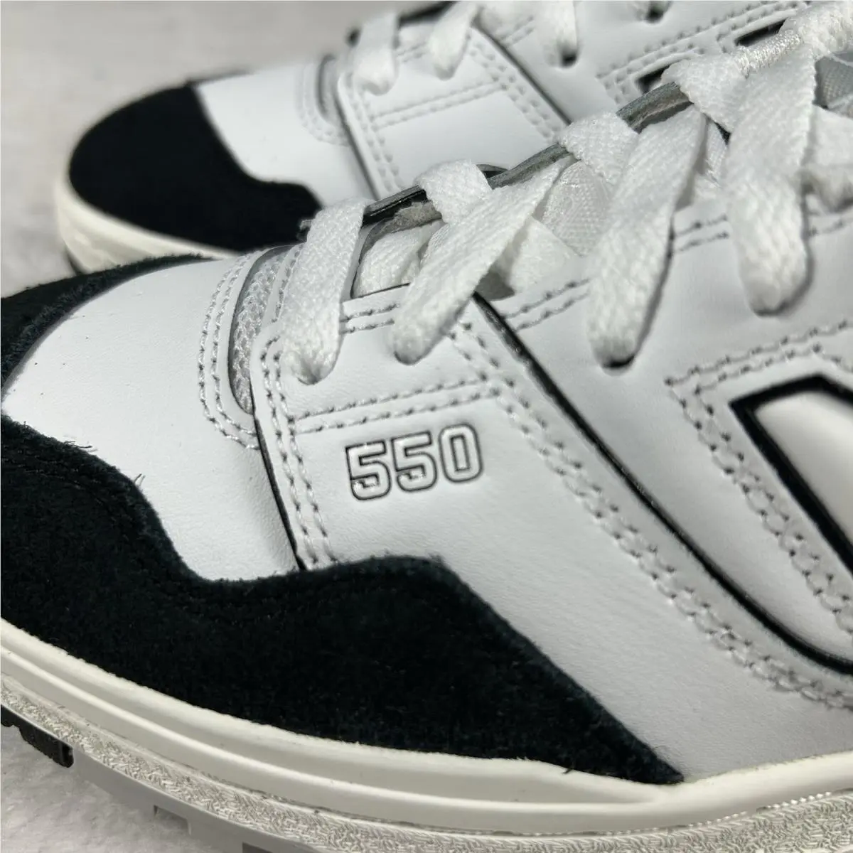 New Balance shoes - New Balance 550 - White/Black/Rain Cloud (UPC: 0196307271073) 2