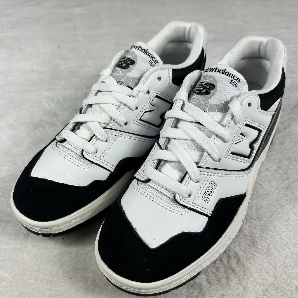 New Balance shoes - New Balance 550 - White/Black/Rain Cloud (UPC: 0196307271073) 3