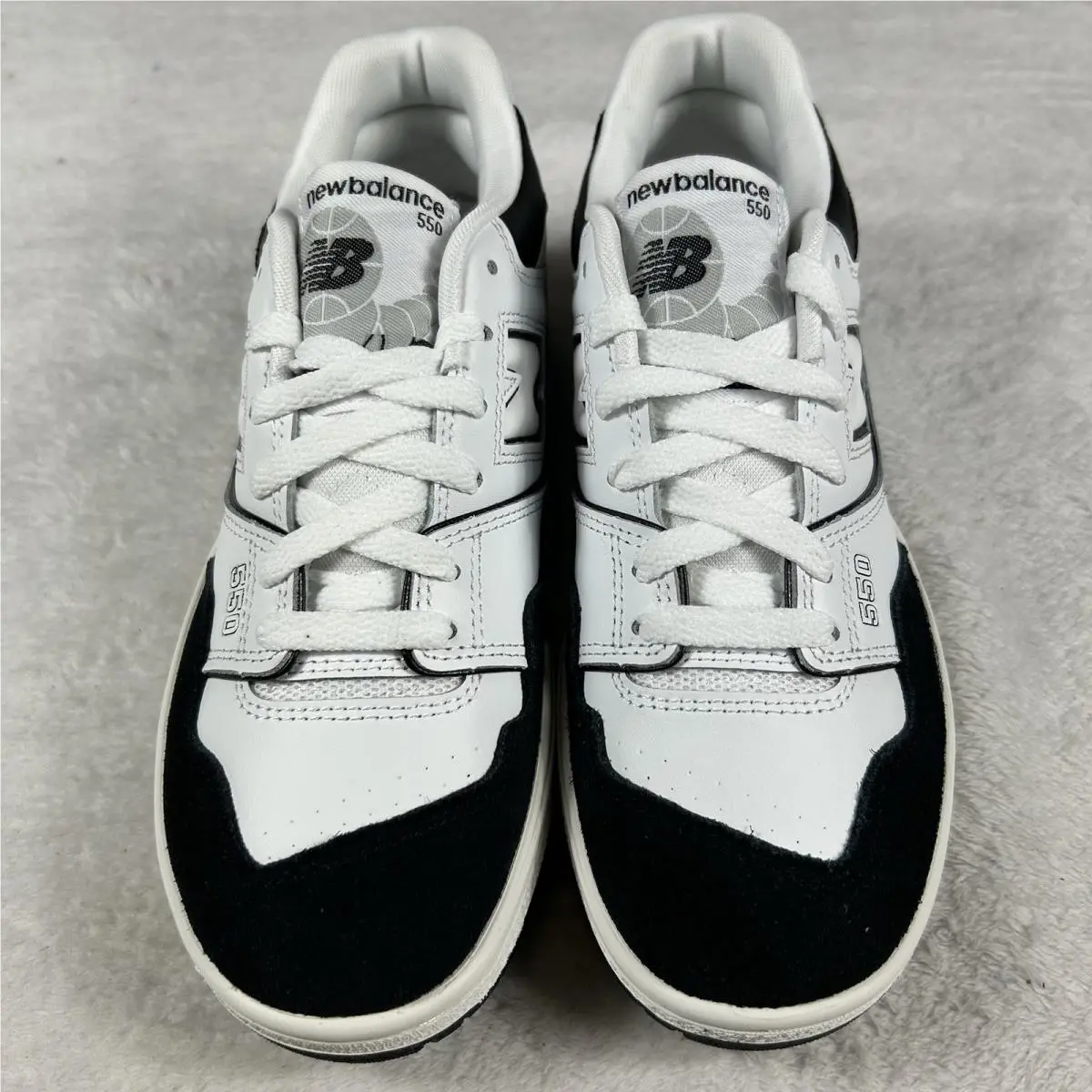 New Balance shoes - New Balance 550 - White/Black/Rain Cloud (UPC: 0196307271073) 4