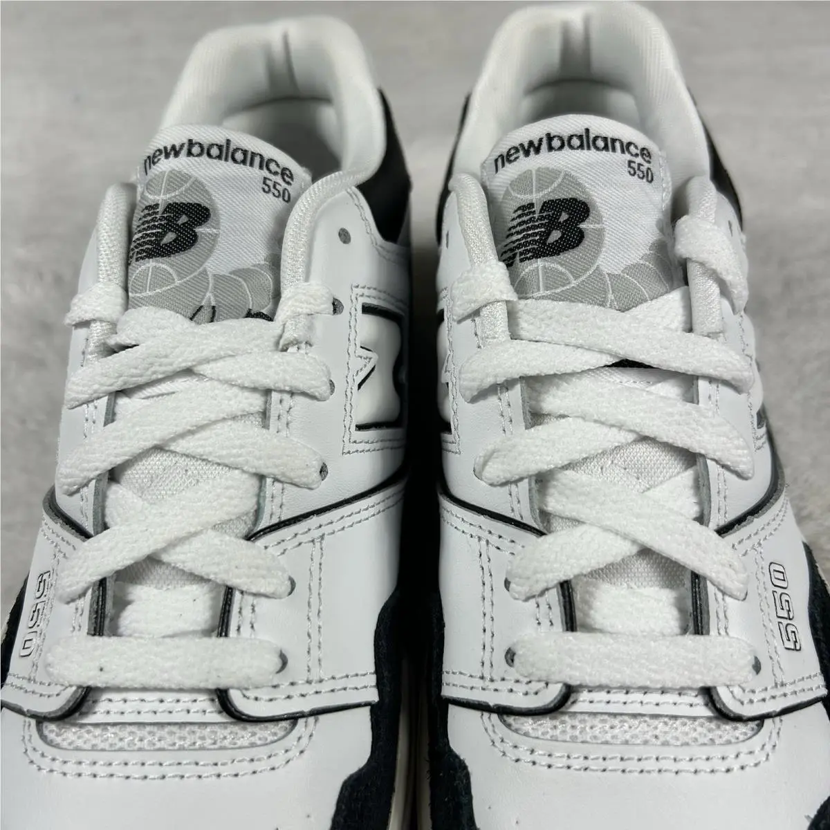New Balance shoes - New Balance 550 - White/Black/Rain Cloud (UPC: 0196307271073) 6