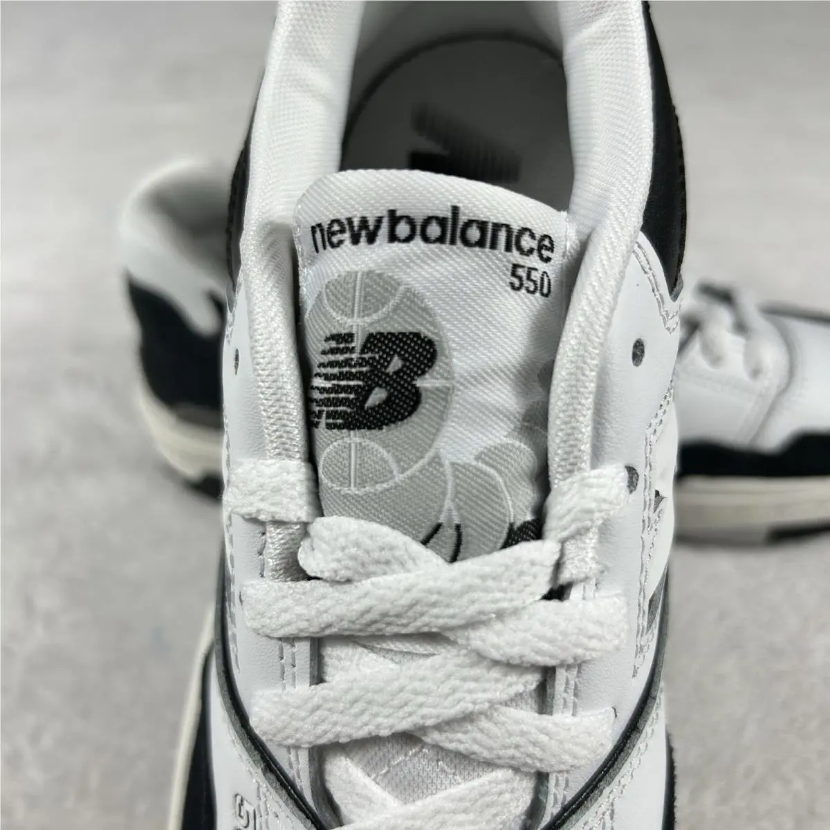 New Balance shoes - New Balance 550 - White/Black/Rain Cloud (UPC: 0196307271073) 11
